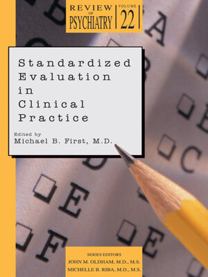 cover image of Standardized Evaluation in Clinical Practice